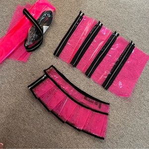 ELASTIK PLASTIK 2004 LIP SERVICE PINK SET XRARE